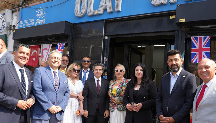 Londra’da Türkçe konuşan toplumun sesi Olay Gazetesi’nden anlamlı buluşma