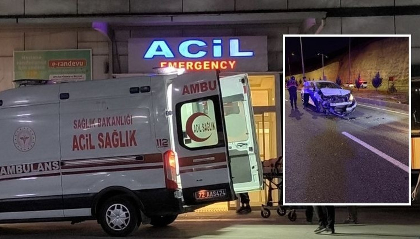 Hasankeyf Tüneli girişinde feci kaza: 12 yaralı