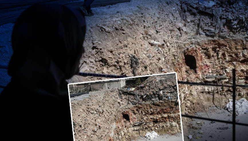 Bahçelievlerde kentsel dönüşüm kazısında ortaya çıktı: ‘Burada hazine var diyorlar