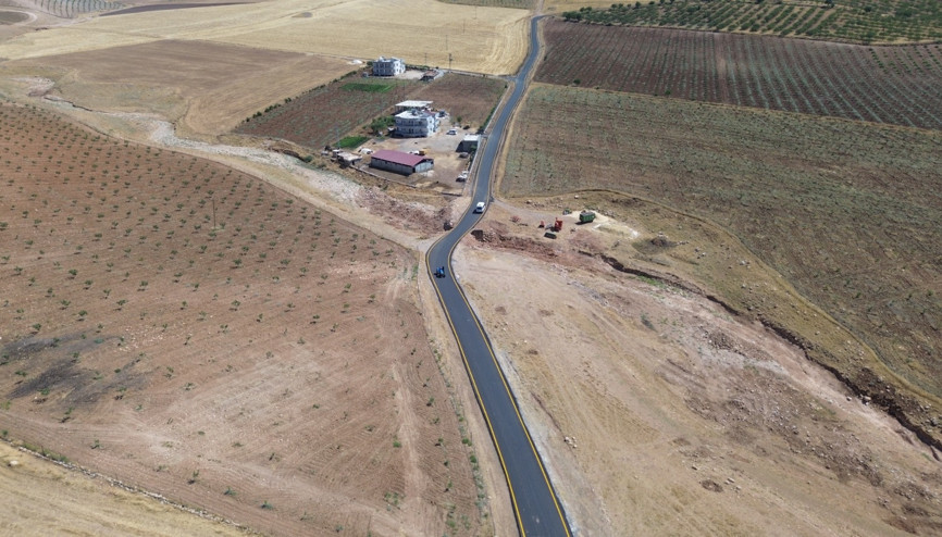 Siirtte köy yolları 21 bin 511 ton asfaltla yenilendi