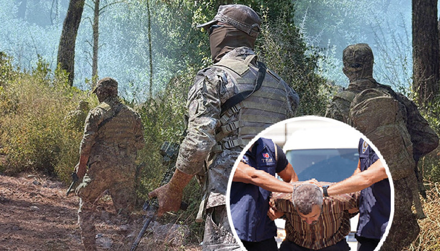 Suikast timinin son ismi yakalanmıştı 155 kişilik ekip arama yaptı, gösterdiği yerden konserve çıktı