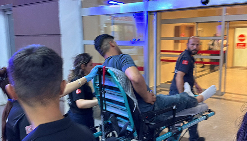 Ne bakıyorsun kavgasında 3 kişi yaralandı