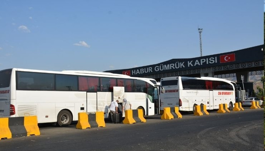 Filistin Konvoyu, Habur Sınır Kapısı’ndan Irak’a geçti Filistin Konvoyu, Habur Sınır Kapısı’ndan Irak’a geçti