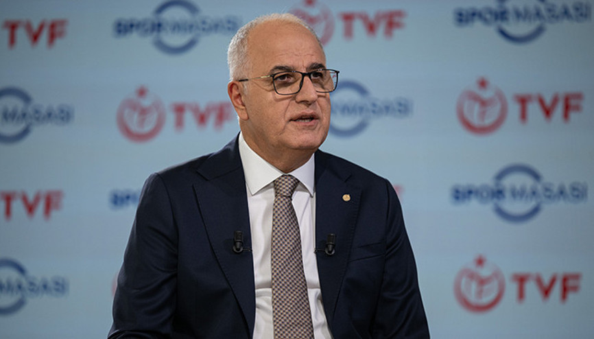 TVF Başkanı Mehmet Akif Üstündağ: Dünyada ve Avrupada liglere baktığımızda en iyi ülke konumundayız