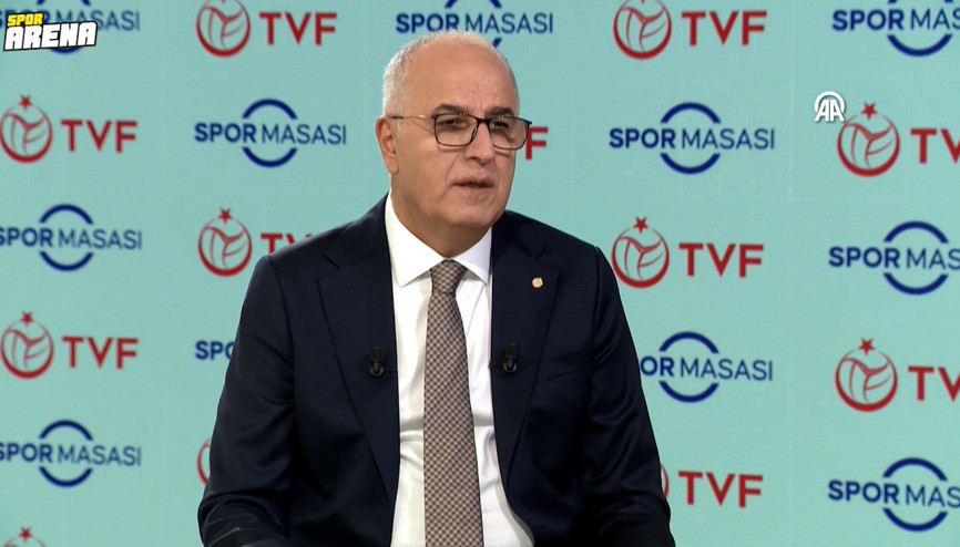 TVF Başkanı Mehmet Akif Üstündağ: Dünyada ve Avrupada liglere baktığımızda en iyi ülke konumundayız