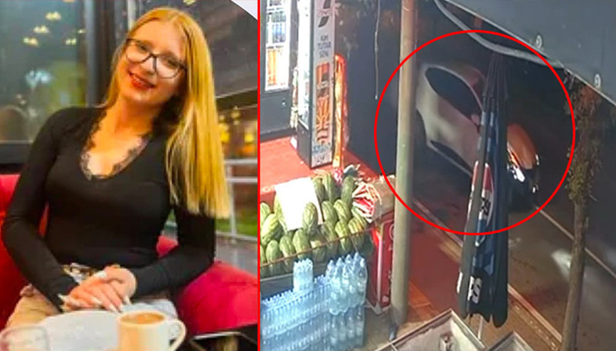 Genç kızı otomobille ezip kaçtı O anlar kamerada: Teslim olan sürücüye adli kontrol