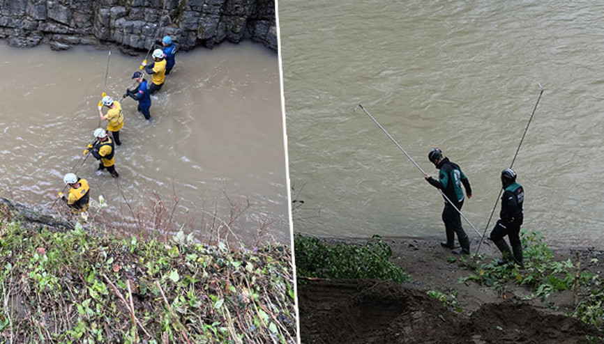Giresun’da sel felaketi: Kayıp dayı ve yeğeni arama çalışmaları devam ediyor