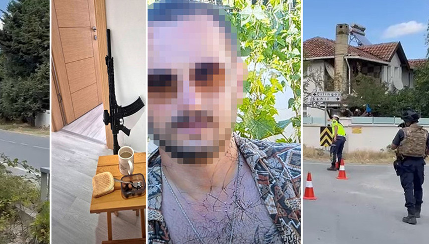 Çatalcada jandarmaya ateş açıp kendini eve kilitleyen şüpheli 4 gün sonra teslim oldu
