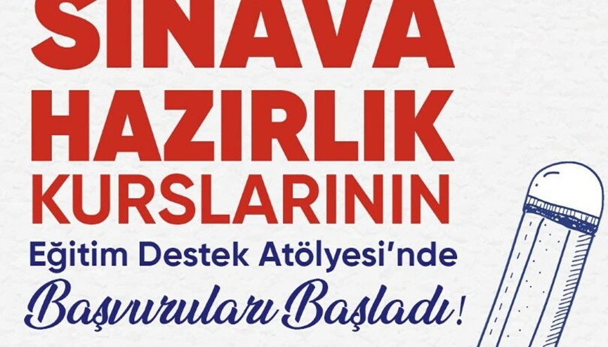 Didim Belediyesinden öğrencilere sınava hazırlık desteği