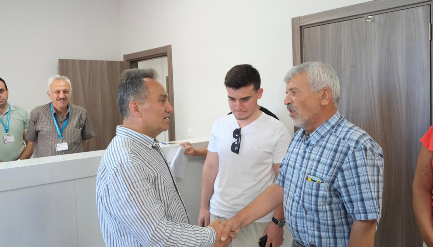 TOGÜ’de kayıt heyecanı; Rektör Yılmaz öğrencileri karşıladı