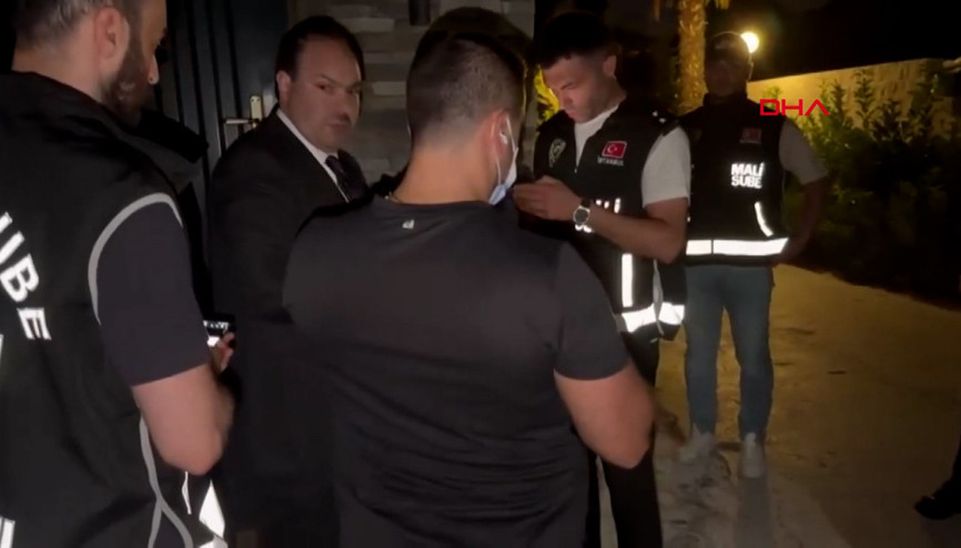 Alihan Kurişin gözaltına alındığın anların görüntüsü ortaya çıktı