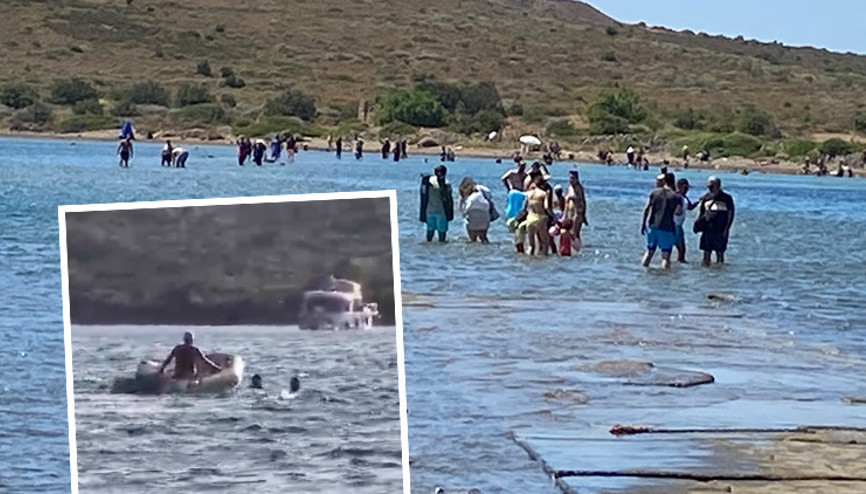 Sosyal medyada popüler olan bölgede can pazarı: Esnaf son anda fark edip kurtardı