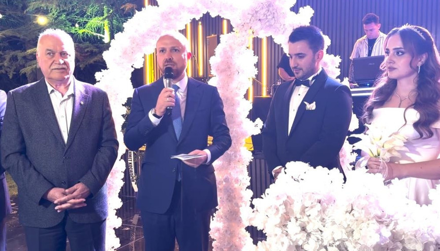 Bilal Erdoğan nikah şahidi oldu Bilal Erdoğan nikah şahidi oldu