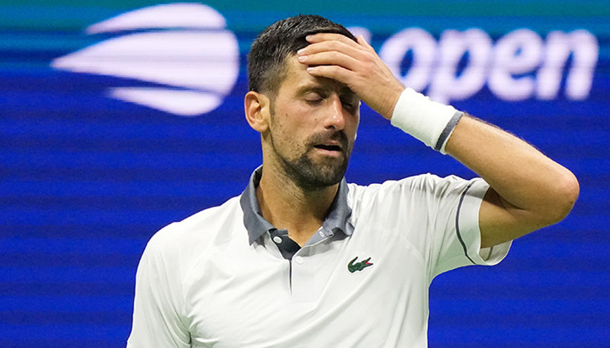 ABD Açıkta büyük şok: Novak Djokovic ilk turda veda etti