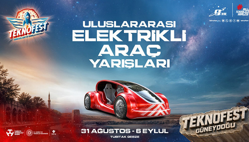 Geleceğin elektrikli araçları Gebze’de yarışacak