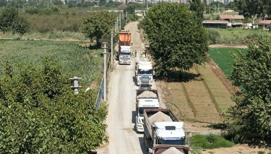 İncirliova’nın yolları yenileniyor