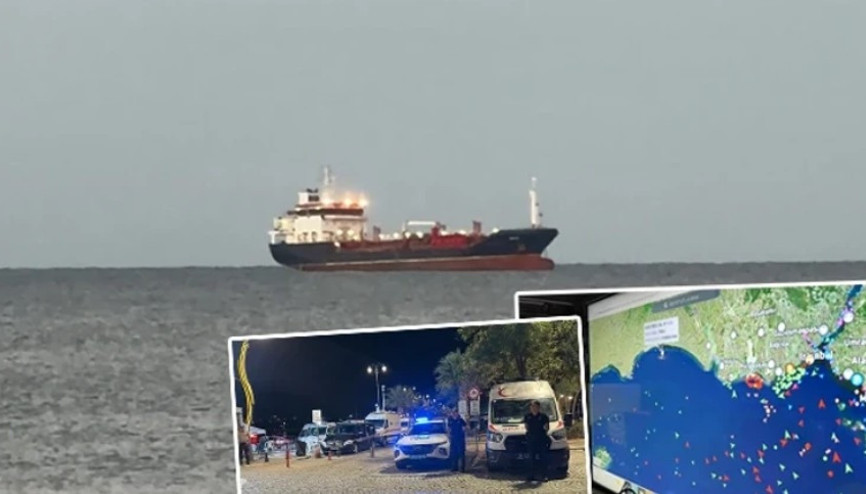 Silivri açıklarında batan gemi için arama kurtarma çalışmaları sürüyor