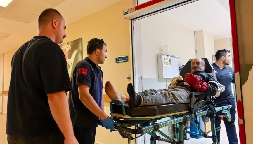 Tomruğa zincir bağlarken elleri sıkışan işçinin 6 parmağı koptu