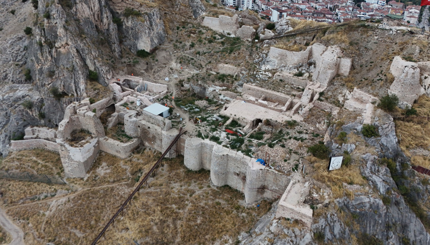 Tokat Kalesi’nde restorasyon çalışmalarının yüzde 40ı tamamlandı