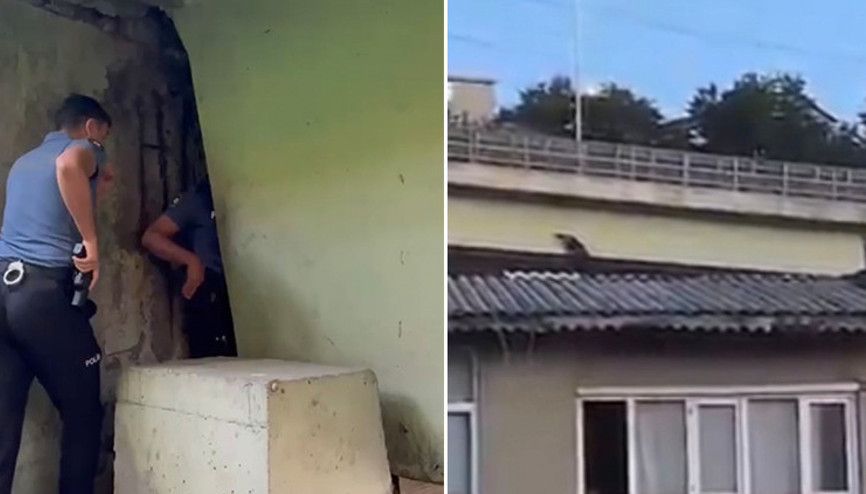 Viyadük altında gördüğü kişiden şüphelenip canlı yayın yaptı; asılsız ihbardan ceza yazıldı