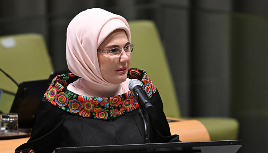 Emine Erdoğandan BM paylaşımı: Yoğun bir gündemi geride bıraktık