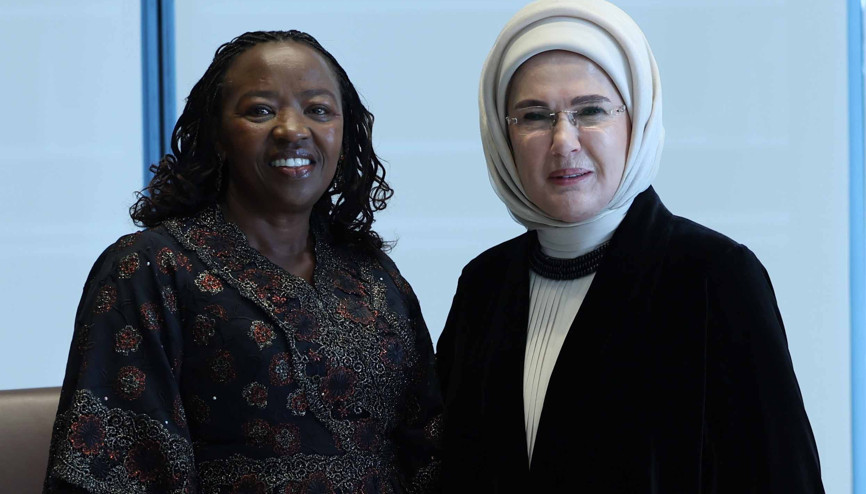Emine Erdoğan, Kenya Cumhurbaşkanının eşi Rachel Ruto ile görüştü