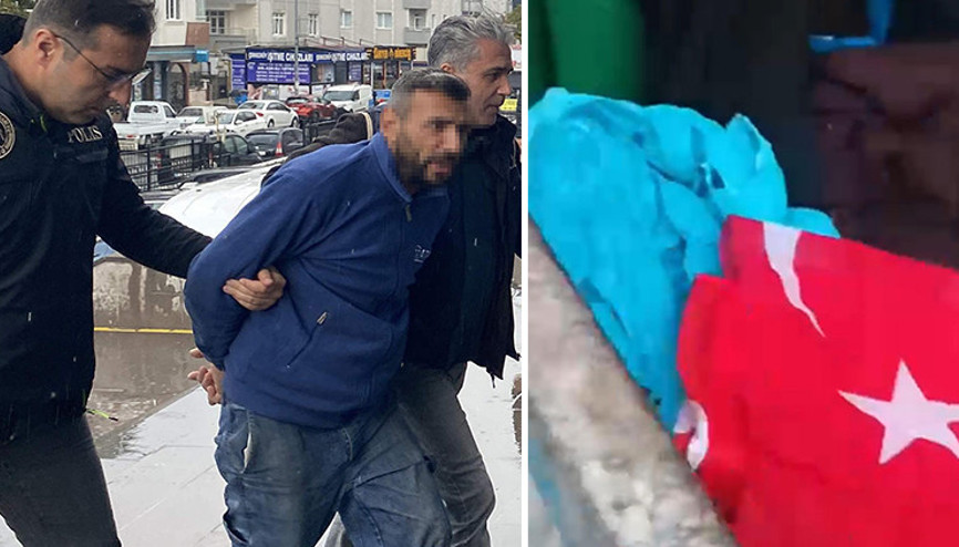 Vatan hainleri diyerek tepki göstermişti | Yapılan incelemede foyası ortaya çıkınca tutuklandı