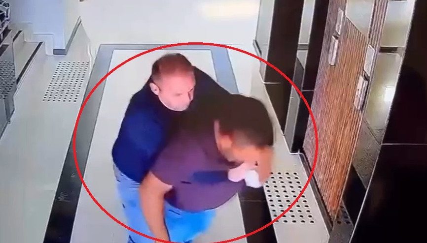 Boğazına şeker kaçan kişi heimlich manevrasıyla kurtarıldı