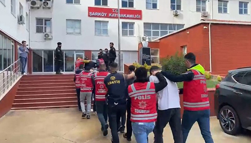 Tekirdağda savcı-polis yalanıyla 19 milyonluk vurgun: 9 şüpheli tutuklandı