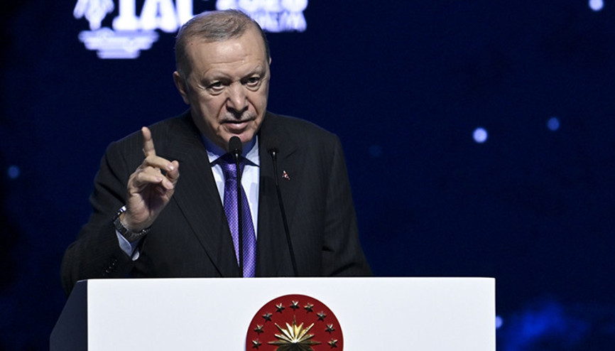 77. Uluslararası Uzay Kongresi | Cumhurbaşkanı Erdoğan: Engellere rağmen mesafe aldık
