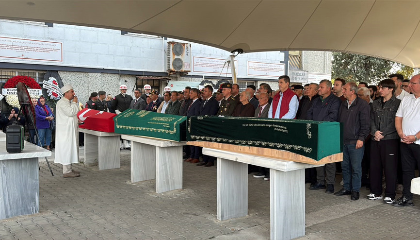 Girnedeki gemi kazasında cansız bedenine ulaşılan Orhan Bekret, Çorluda toprağa verildi