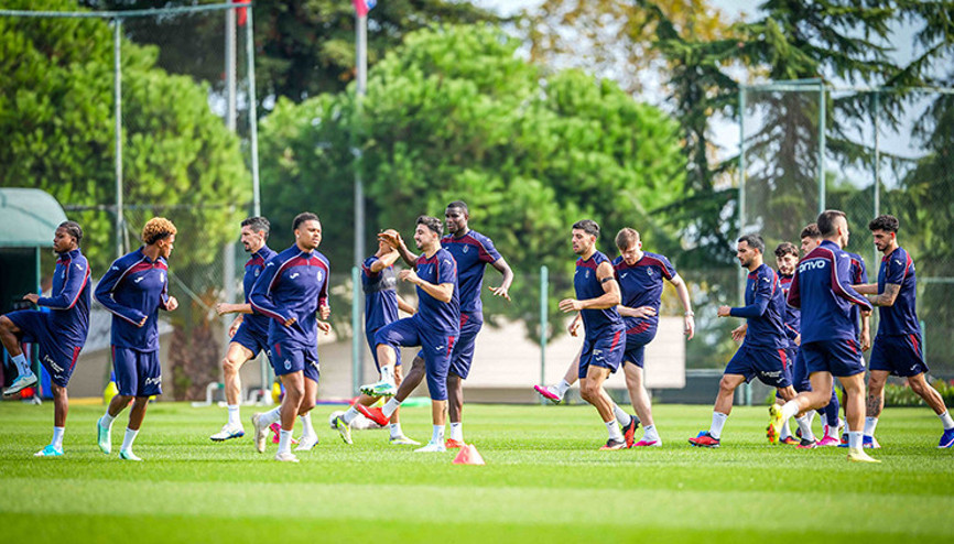Trabzonsporun Samsunspor maçı kamp kadrosu belli oldu