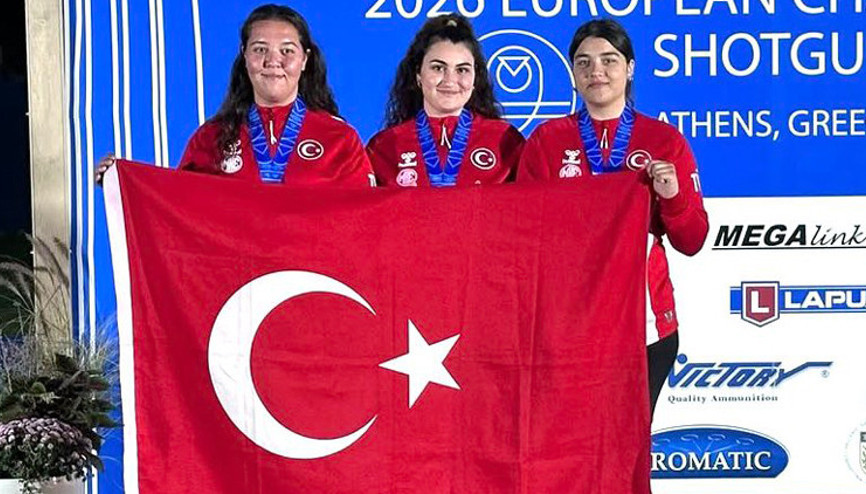 Milli atıcılar, Avrupa ikincisi oldu