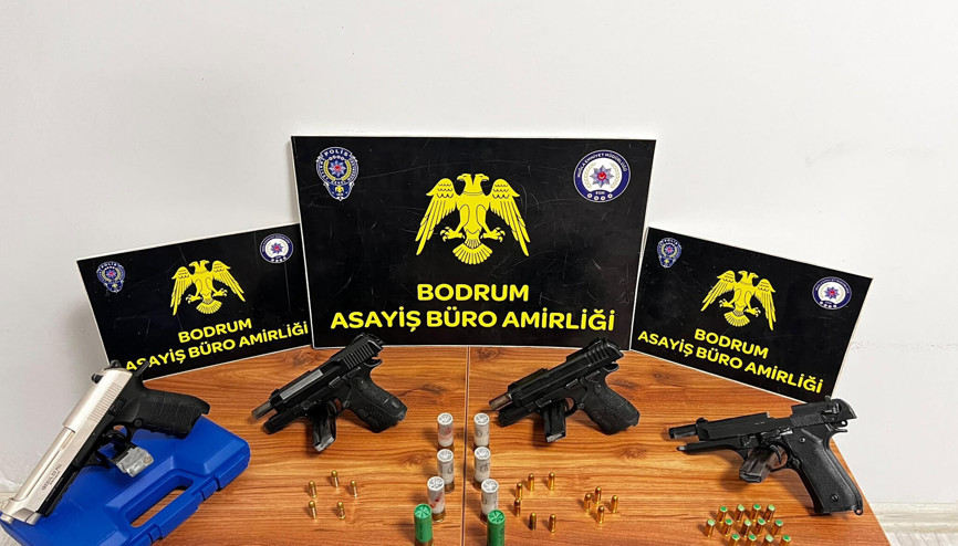 Bodrumda asayiş operasyonu, 2 tutuklama